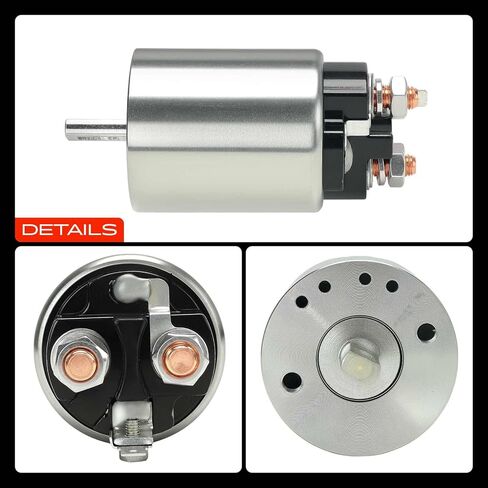 A-Premium Starter Solenoid Compatible with Nissan, Datsun Models - 720 1983-1986, Stanza 1982-1985, 510 1981, 720 1981, 200SX 1982-1983 - 12V in Kuwait