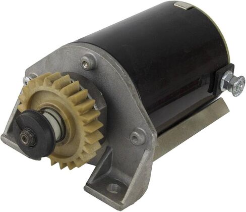 RAREELECTRICAL New Starter Motor Pmdd 12V Ccw 24-Tooth Nylon Gear Compatible With Briggs Stratton Intek 5 6 7 Hp Horizontal Shaft Engine Pressure Washer Generator Tiller 694504 Steel in Kuwait