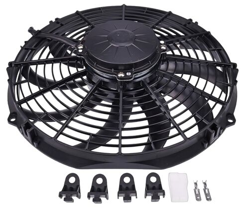 New 30100351 Puller Fan Compatible with SPAL VA10-BP9/C-25S 12" S/24V in Kuwait