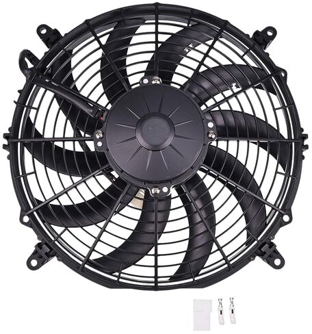 New 30100351 Puller Fan Compatible with SPAL VA10-BP9/C-25S 12" S/24V in Kuwait