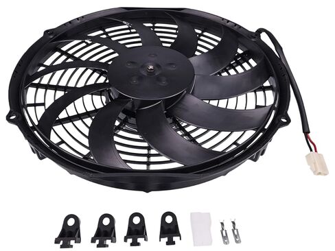 New 30100351 Puller Fan Compatible with SPAL VA10-BP9/C-25S 12" S/24V in Kuwait