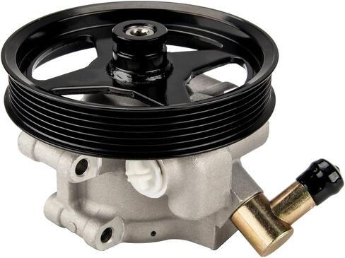 KAC Power Steering Pump with Pulley Replacement for Outback 2005-2009 Legacy 2005-2009 Impreza 2008-2014 Forester 2009-2013, 2.5L 34430AG03B 21-5196 OE-Quality Power Assist Pump in Kuwait