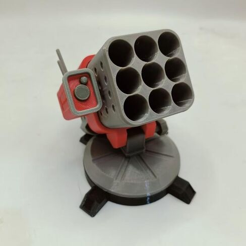Creative Pen Holder, Pen Holder Desktop Organizer Battlefield Mech Model Utility Ornament, Storage Box Desktop Decoration Suitable Office Classroom Home (A) in Kuwait