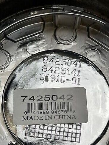 Pro Comp Wheels 7425042 Center Cap 4.25 in. 2 pc. Push Thru Chrome Center Cap in Saudi Arabia