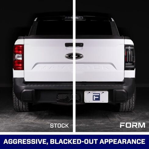 Form Lighting Sequential LED Tail Lights compatible with Ford Maverick 2022-2024, Smoked in Saudi Arabia