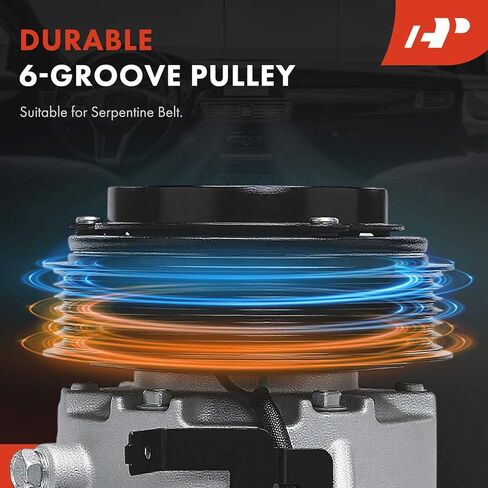 A-Premium Air Conditioner AC Compressor with Clutch Compatible with Hyundai Elantra 2021-2025 2.0L, Kona 2022-2025 in Kuwait
