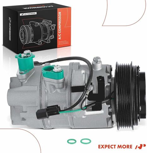 A-Premium Air Conditioner AC Compressor with Clutch Compatible with Hyundai Elantra 2021-2025 2.0L, Kona 2022-2025 in Kuwait