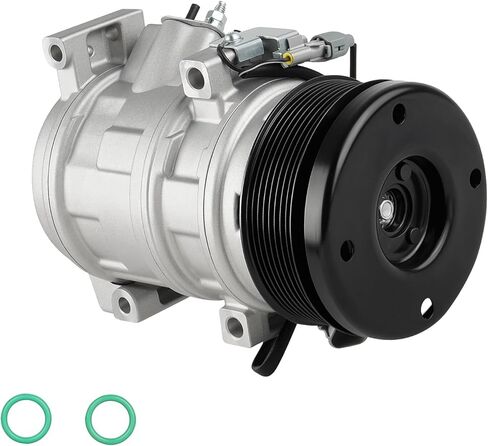 ILONPA New AC Air Conditioning Compressor with Clutch for Toyota Tundra 2010-2019 V8 4.6L, for Tundra 2007-2021 V8 5.7L, 158325 157325 in Kuwait