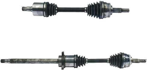 Replacement 2 Front CV Axle Shafts Set fits Nissan Altima Maxima FWD 04-06 AutoTrans in Kuwait