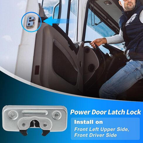 Front Left Upper Side Power Door Latch Lock Actuator for Freightliner Century Class 112 FLD 112 120 120SD 132 1996-2005 for Freightliner for Columbia 00-08 No.A1830015000 in Kuwait