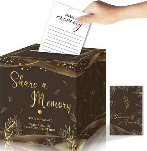 Elegant Funeral Guest Book - in Loving Memory Guestbook with Photo Slot - 330 Entries Memorial Guest Sign in Book for Funeral Service, 9"x7.5", Purple in Saudi Arabia
