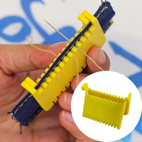 4Pcs Clip-On Sewing Ruler Set - Multi-Size Fabric Measuring Gauge for Sewing, Quilting and Dressmaking in Kuwait
