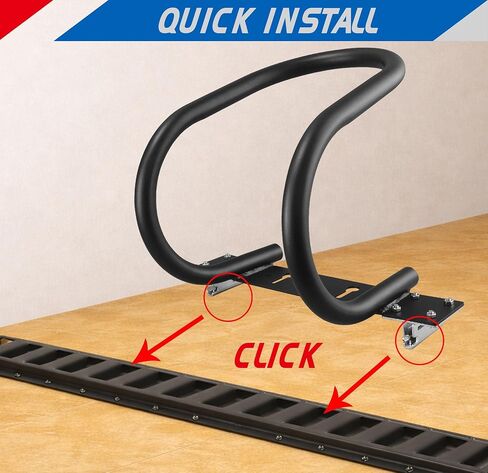 Heavy-Duty Steel 7" E-Track Motorcycle Wheel Chock,Adjustable Front Tire Stop for E-Track & X-Track Systems for Trailer & Cargo Transport Use (2 Pack) in Saudi Arabia