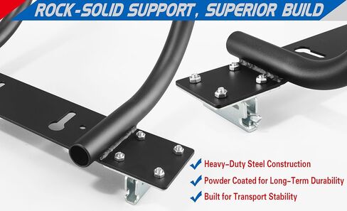 Heavy-Duty Steel 7" E-Track Motorcycle Wheel Chock,Adjustable Front Tire Stop for E-Track & X-Track Systems for Trailer & Cargo Transport Use (2 Pack) in Saudi Arabia