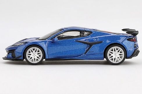Mini GT 1/64 Chevrolet Corvette Z06 2023 Elkhart Lake Blue Metallic (Left Handle) Assembled MGT00892-BL in Saudi Arabia