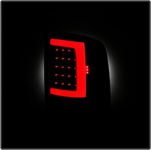 ACANII - For Black 2007-2013 GMC Sierra 1500 2500HD 3500HD LED Tube Tail Lights Brake Lamps in Kuwait