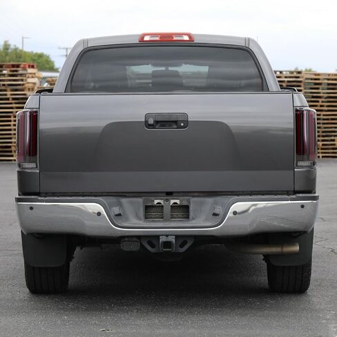 Ronnin - Fits 2007-2013 Toyota Tundra Pickup Truck Full LED Tail Lights Integrated Brake and Sequential Turn Signals + Animated Startup Effect Parking Assembly Pair | Glossy Black in Kuwait