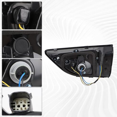 مجموعة مصابيح خلفية LED الداخلية التيل الخفيفة متوافقة مع 2020-2023 Ford Escape الجانب الأيسر للسائق LJ6B-13A60-3AF in Kuwait
