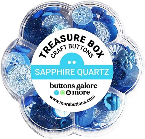 BUTTONS GALORE، INC أزرار كوارتز الياقوت، صندوق كنز كبير in Kuwait