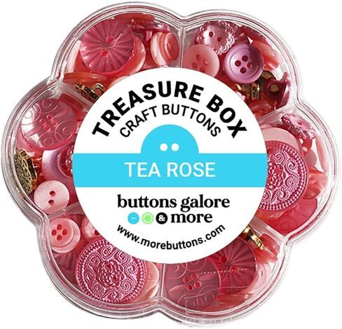 BUTTONS GALORE، INC أزرار كوارتز الياقوت، صندوق كنز كبير in Kuwait