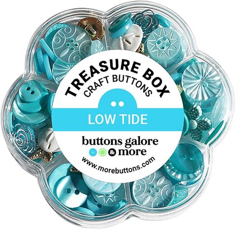BUTTONS GALORE، INC أزرار كوارتز الياقوت، صندوق كنز كبير in Kuwait