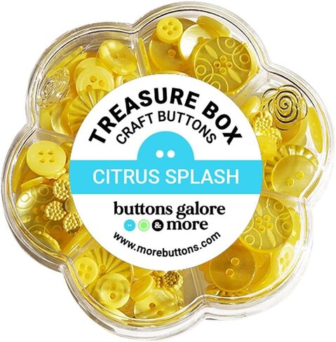 BUTTONS GALORE، INC أزرار كوارتز الياقوت، صندوق كنز كبير in Kuwait