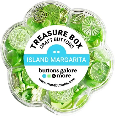 BUTTONS GALORE، INC أزرار كوارتز الياقوت، صندوق كنز كبير in Kuwait