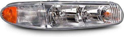 HEADLIGHTSDEPOT Halogen Headlight Compatible With Buick Century 1997-2005 Includes Right Passenger Side Headlamp in Kuwait
