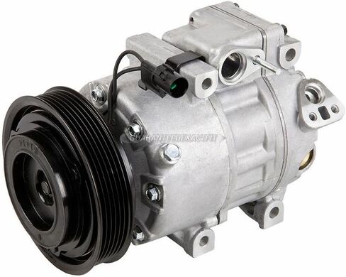 AC Compressor & A/C Kit For Hyundai Veracruz 2007 2008 2009 2010 2011 2012 - Includes Drier, Expansion Valve, Oil, Seals - BuyAutoParts 60-82373RK New in Kuwait