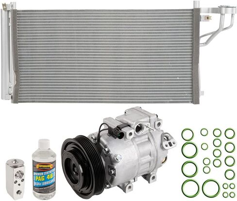 A/C Kit w/AC Compressor Condenser & Drier For Hyundai Sonata & Azera 2006 2007 2008 - BuyAutoParts 60-82699R6 New in Kuwait