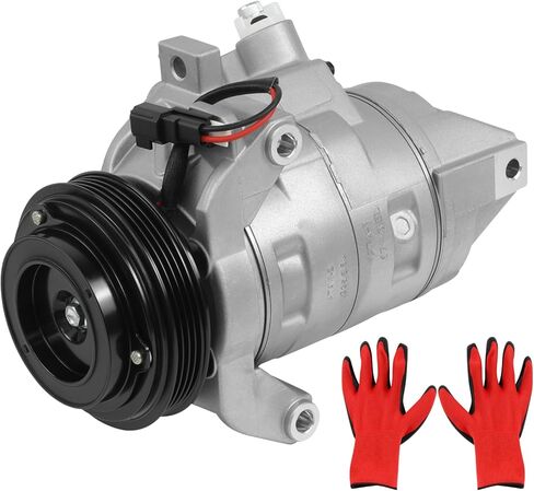 168662 A/C Air Conditioner Compressor Assembly with Clutch Compatible with 2011-2014 Ford F150, For 2015-2017 Expedition/Lincoln Navigator, 15-19 Transit-150/250/350/350 HD V6 3.5L 3.7L for TEM276050 in Saudi Arabia