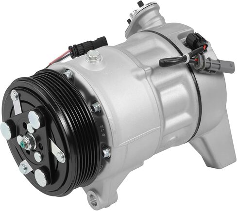 168662 A/C Air Conditioner Compressor Assembly with Clutch Compatible with 2011-2014 Ford F150, For 2015-2017 Expedition/Lincoln Navigator, 15-19 Transit-150/250/350/350 HD V6 3.5L 3.7L for TEM276050 in Saudi Arabia