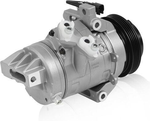 168662 A/C Air Conditioner Compressor Assembly with Clutch Compatible with 2011-2014 Ford F150, For 2015-2017 Expedition/Lincoln Navigator, 15-19 Transit-150/250/350/350 HD V6 3.5L 3.7L for TEM276050 in Saudi Arabia