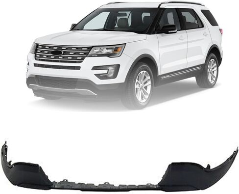 Front Bumper Lower Valance Compatible with 2016-2019 Ford Explorer Police Interceptor Utility FB5Z17D957AC FB5Z17D957AA in Saudi Arabia