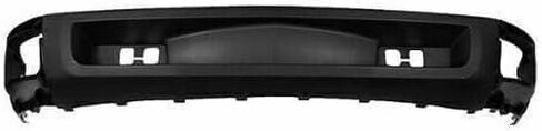 Front Bumper Chrome Steel + Grille + Lower Valance + Extension Textured + End Caps + Brackets Left & Right Side Direct Replacement Compatible With 2007-2013 Chevrolet Silverado 1500 in Saudi Arabia