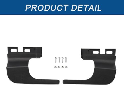 Rear Bumper Step Pad Compatible with F-250 F-350 F-450 Super Duty 2017-2022 without Parking Aid Sensor Holes, Black Textured, Replace for FO1191146 HC3Z17B807AH HC3Z17B807AG HC3Z17B807AH in Saudi Arabia