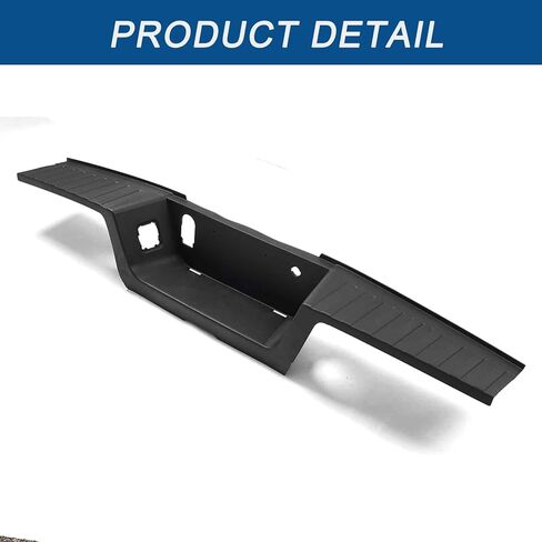 Rear Bumper Step Pad Compatible with F-250 F-350 F-450 Super Duty 2017-2022 without Parking Aid Sensor Holes, Black Textured, Replace for FO1191146 HC3Z17B807AH HC3Z17B807AG HC3Z17B807AH in Saudi Arabia