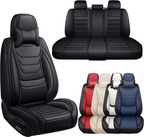 Car Seat Covers Custom Fit MINI Convertible 2013-2026, Waterproof Nappa Leather Car Seat Protector, Breathable Car Seat Cushion, Seat Covers for Car(5 Seats Standard/Beige) in Kuwait