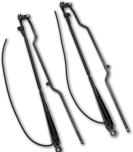 602-5409 602-5410 1 Pair Front Windshield Wiper Arm Kit Protection Fits Compatible with Kenworth 2000-2004 W900 2005-2007 C500 Single Motor Style Replaces OE 1120600BWS 1020600BWS GS27521 in Saudi Arabia