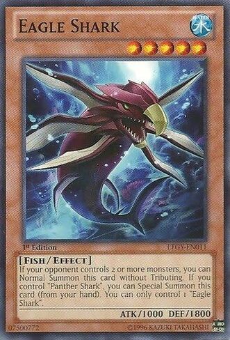 يو غي أوه! - Eagle Shark (LTGY-EN011) - Lord of The Tachyon Galaxy - إصدار غير محدود - شائع in Kuwait