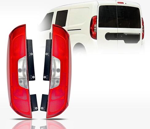 ALLIGATOR AUTO LIGHTS Replacement for Ram ProMaster City Tail light 2014 2015 2016 2017 201820219 2020 2021 2022 2023 Mini Van Halogen Rear Lamp without Bulb, Left/Driver Side, 52043138 in Kuwait