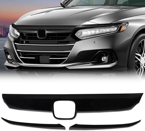 ANDPLAY Front Upper Hood Grille Grill w/DRL LED Accent Vent Lights Compatible with Ford Mustang 2013 2014 (Except Shelby Trims) DR3Z8200AB, FO1200590 in Saudi Arabia