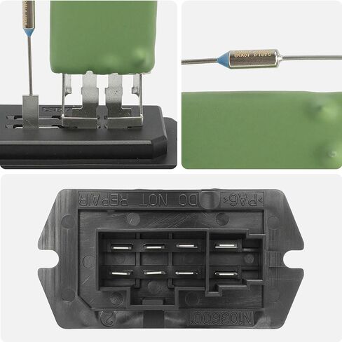 AISIN AFTERMARKET BMRCH-00434 HVAC Blower Motor Resistor - Compatible with Chrysler Town & Country 2001-2008, Pacifica 2005-2008, Voyager 2001-2003, Dodge Grand Caravan 2001-2008, Caravan 2001-2007 in Kuwait