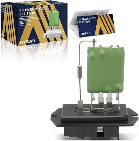 AISIN AFTERMARKET BMRCH-00434 HVAC Blower Motor Resistor - Compatible with Chrysler Town & Country 2001-2008, Pacifica 2005-2008, Voyager 2001-2003, Dodge Grand Caravan 2001-2008, Caravan 2001-2007 in Kuwait