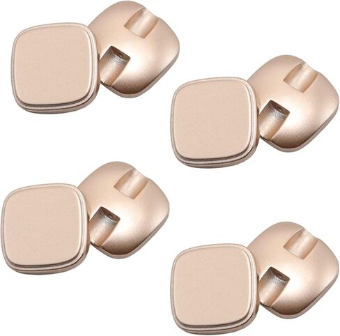 Lilaly 8 Pcs 21mm Square Coat Buttons, Pink Resin Buttons for Variety Clothing Sewing for DIY Craft/Seamstresses in Saudi Arabia