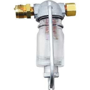 Fuel Sediment Bowl Glass Assembly Fit for Ford 158 C.I.3 cylinder 1965-1982 New Holland Tractor 2000 2110 2600 3000, Fuel Filter Assembly Replace 1103-3383 D4NN9155A C5NE9155D in Saudi Arabia
