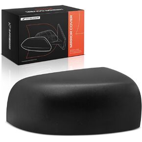 A-Premium Passenger Side Rearview Mirror Cover Cap - Compatible with Ford Ranger 2019 2020 2021 2022 2023 - Textured Black, Without Turn Signal Hole in Kuwait