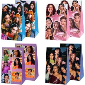 Mozin 12Pcs Katseye Party Gift Bags Goodie Bags, Katseye Party Supplies for Kids Birthday Decorations in Saudi Arabia