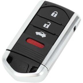 X AUTOHAUX مفتاح شل حافظة دخول بدون مفتاح عن بعد مفتاح فوب حافظة بديلة لـ Acura RDX 2010-2015 لـ Acura TL 2009-2014 4 أزرار KR5434760 M3N5WY8145 in Kuwait