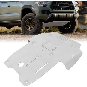 Front Skid Plate w/Sound Insulation Cotton Compatible with 2016-2023 Toyota Tacoma Off-Road PRO Sport SR5 Replacement for PTR60-35190 PTR60-35160 Under Protection Plate Aluminum 8mm in Saudi Arabia